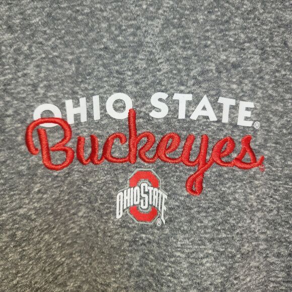Ohio State Buckeyes Women's XL Pullover Licensed Hooded Sweatshirt - Picture 3 of 4